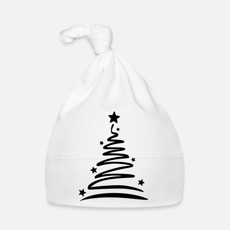Weihnachtsbaum Baby Bio-Mütze