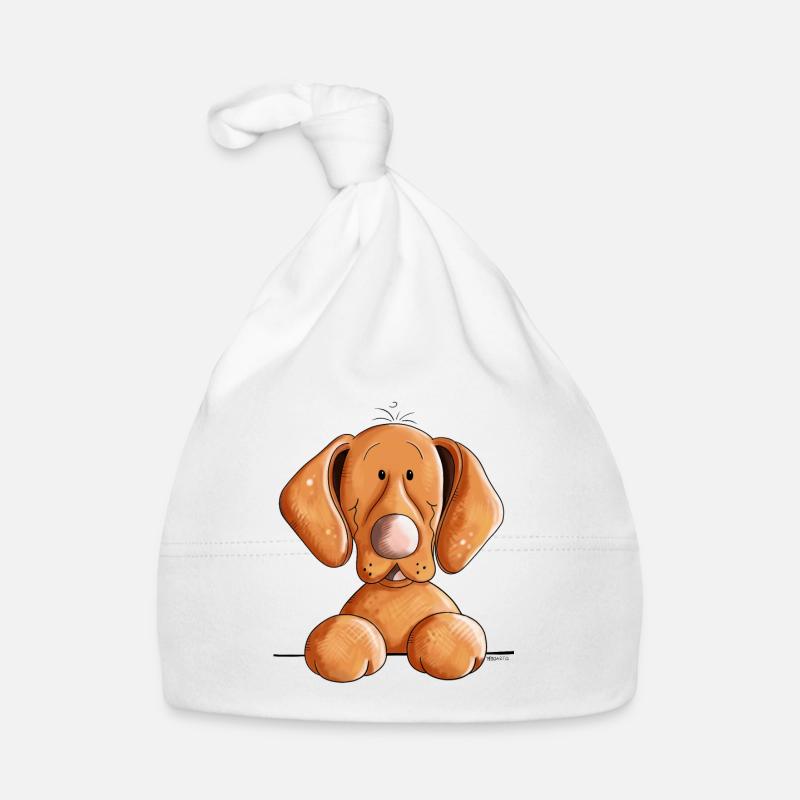 Abenteuerlustiger Vizsla Baby Bio-Mütze