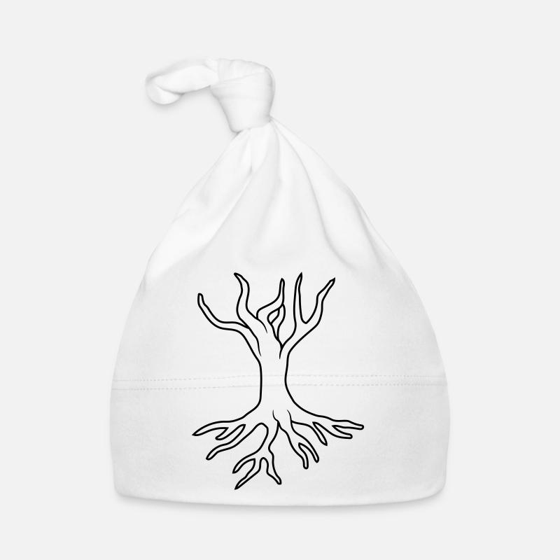 Conception d'arbre racine Bonnet bio Bébé