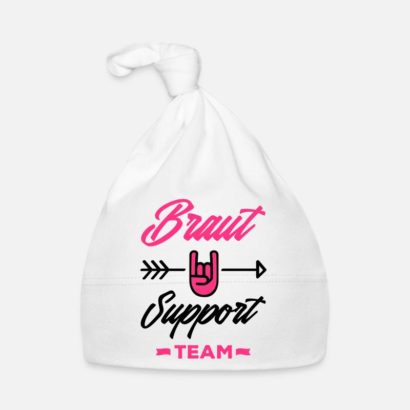 braut support team Baby Bio-Mütze
