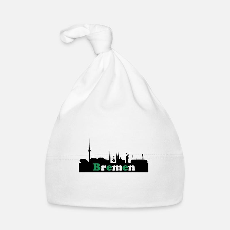 Skyline de Brême "Werder" Bonnet bio Bébé