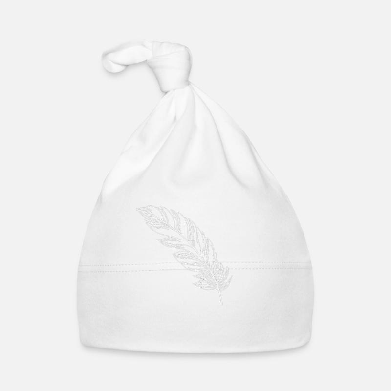 Feder Federn Indianer Geschenk Baby Bio-Mütze