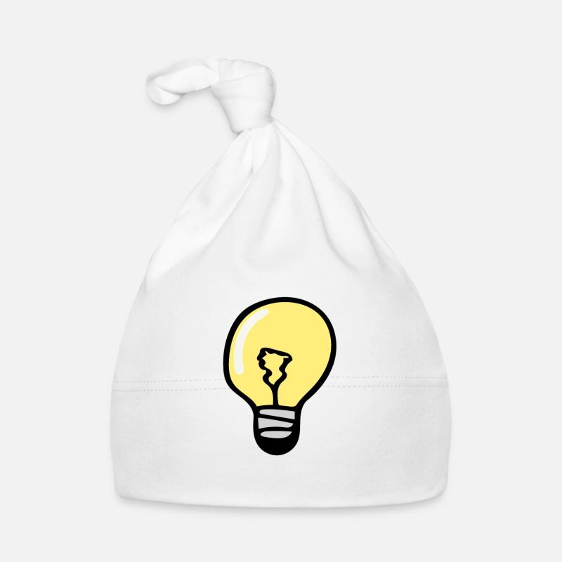Light bulb Organic Baby Cap