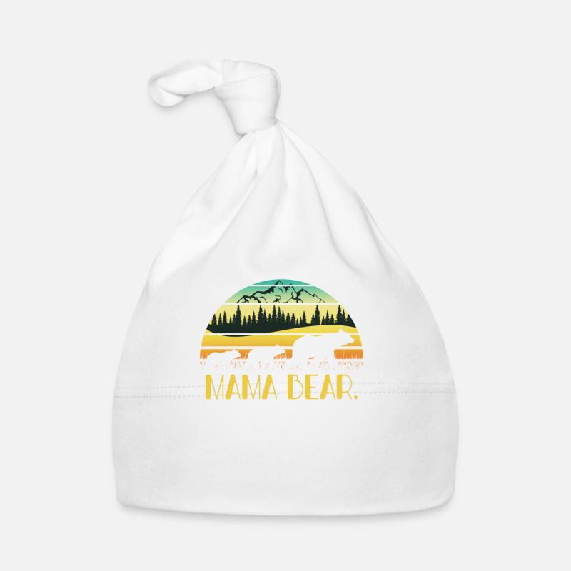 Mama Bear Bonnet bio Bébé