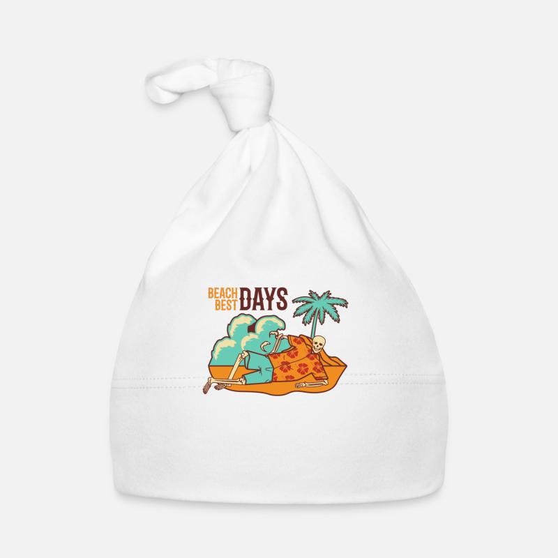 Beach Best Days Baby Bio-Mütze