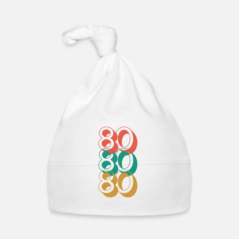 80s Organic Baby Cap