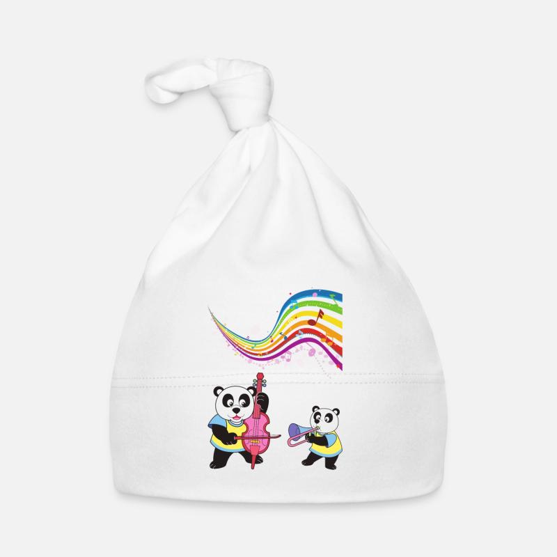 Panda Bonnet bio Bébé