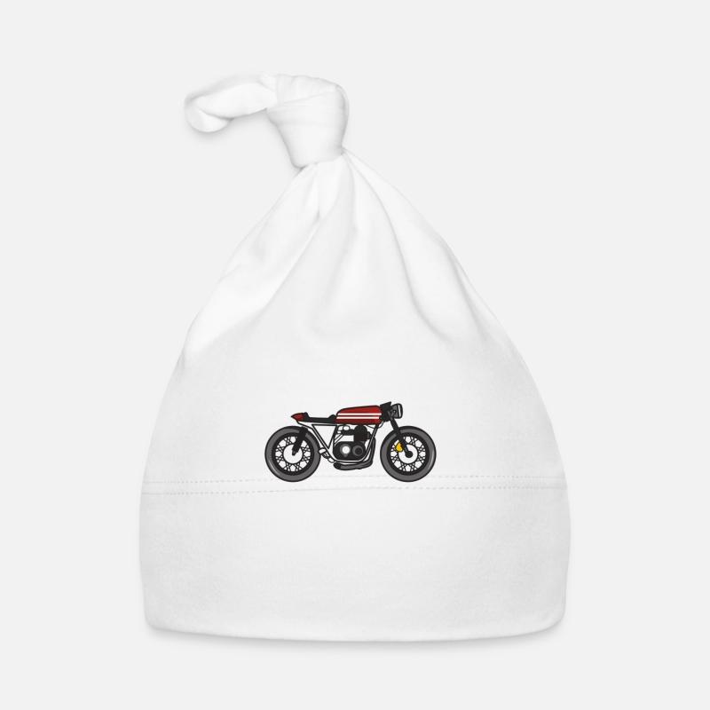 Vintage motorcycle Organic Baby Cap
