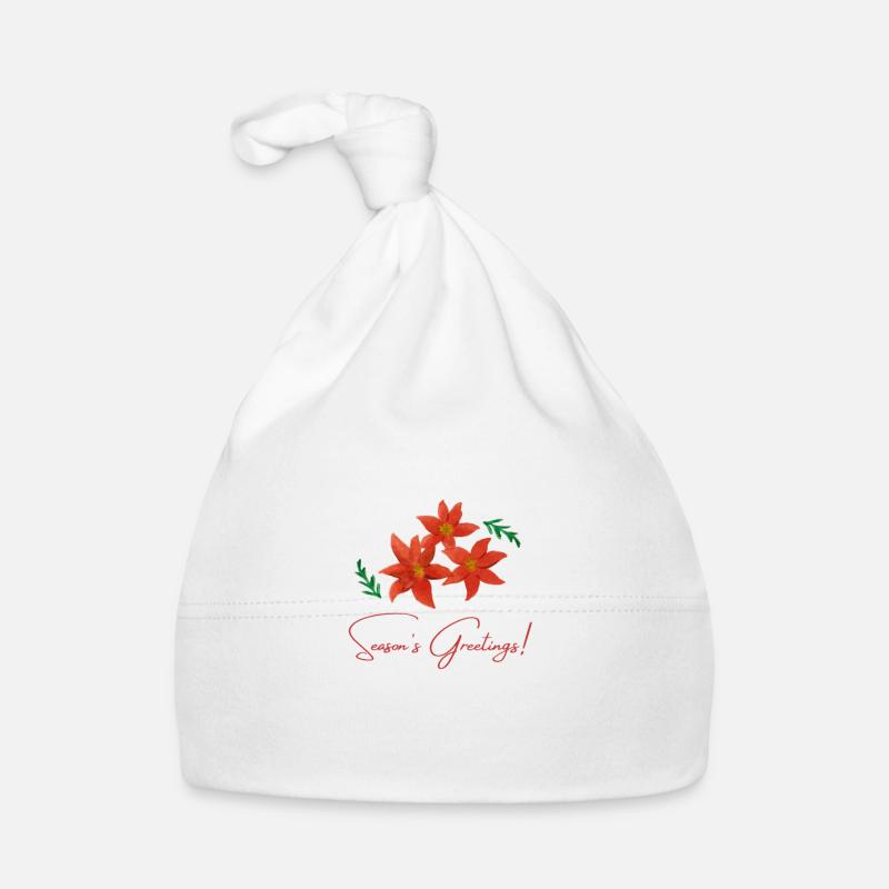 SEASON'S GREETINGS Bonnet bio Bébé