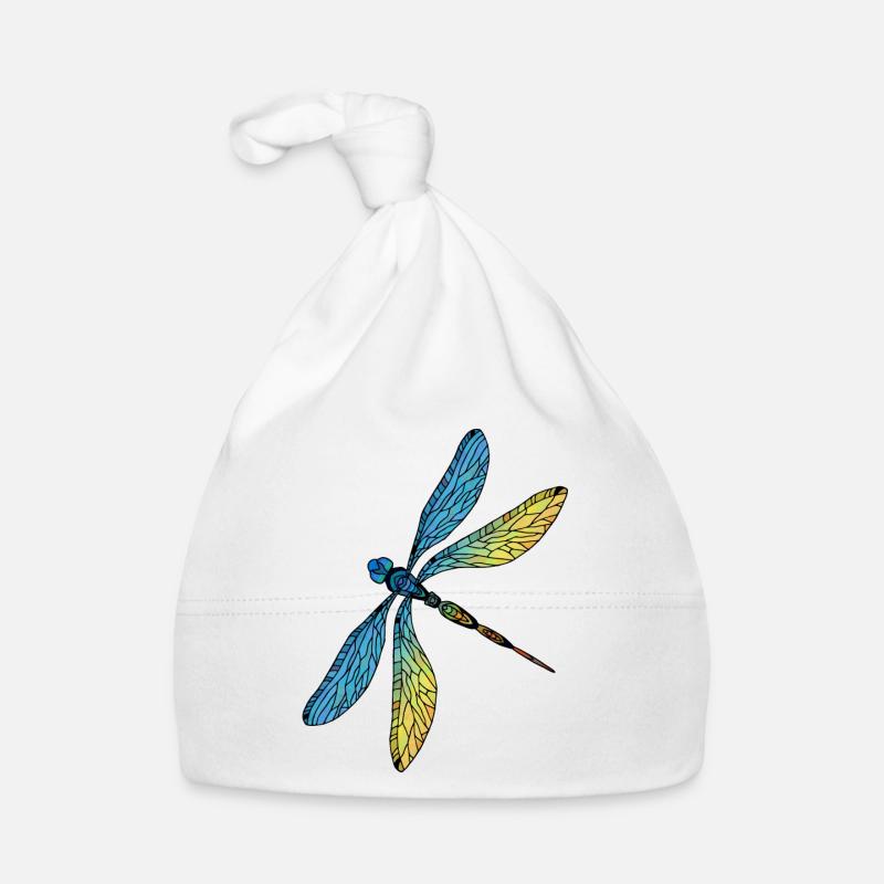 Dragonfly Organic Baby Cap