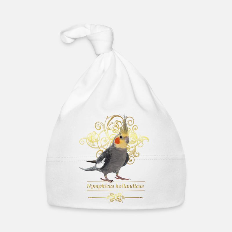 Nympha cockatoo Organic Baby Cap