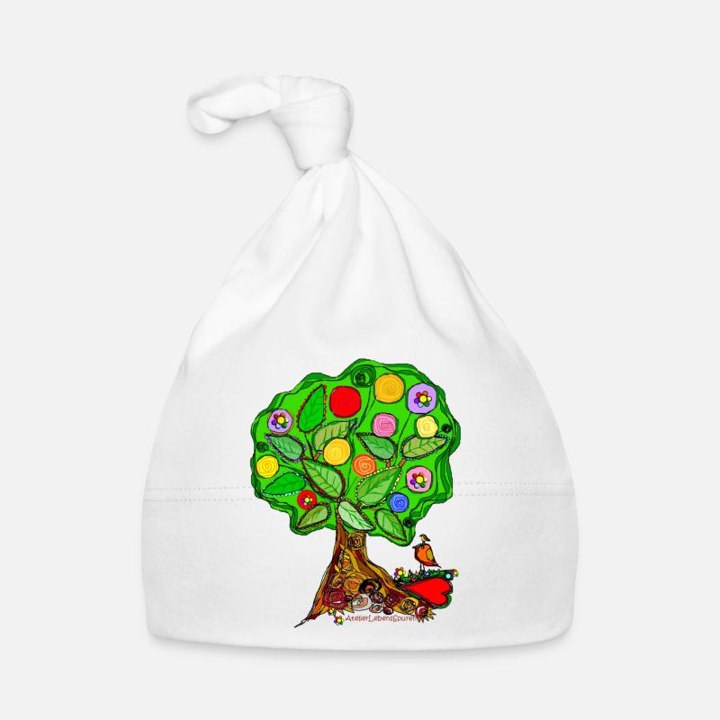 Arbre de vie Bonnet bio Bébé