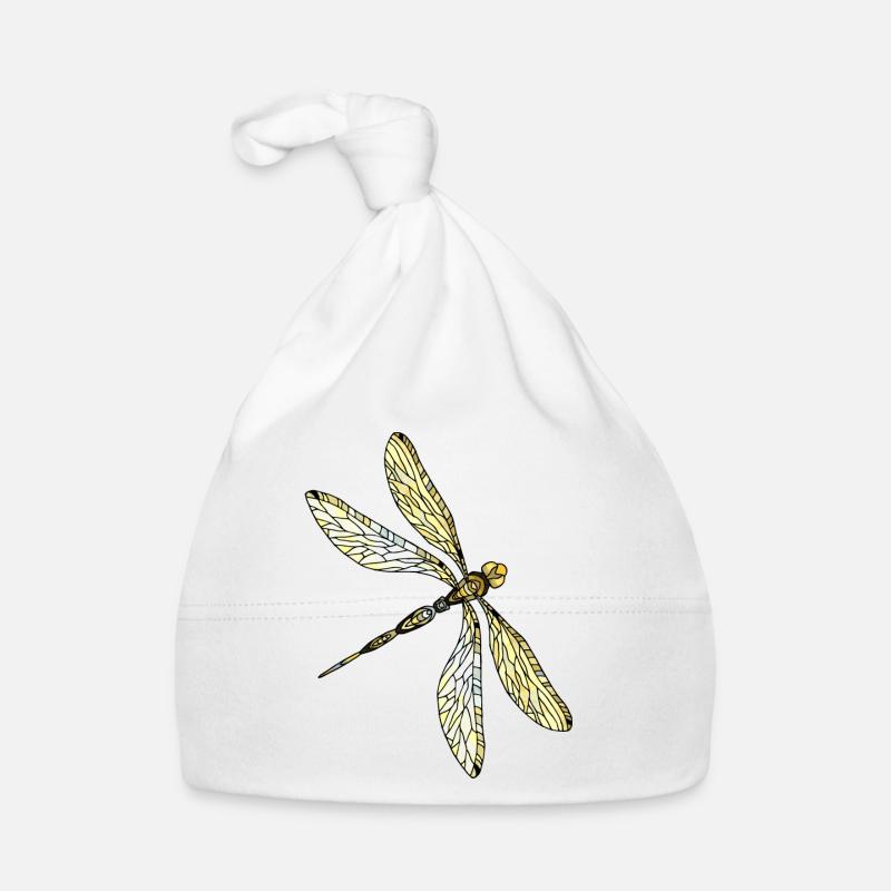 Dragonfly Organic Baby Cap