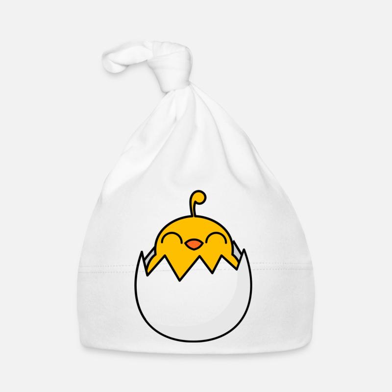 Chick Freshly hatched from the egg Organic Baby Cap