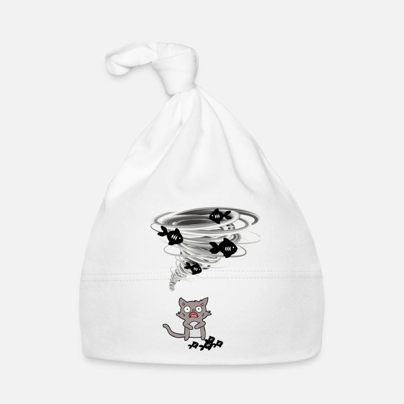 Tornade prend poissons de chat Bonnet bio Bébé