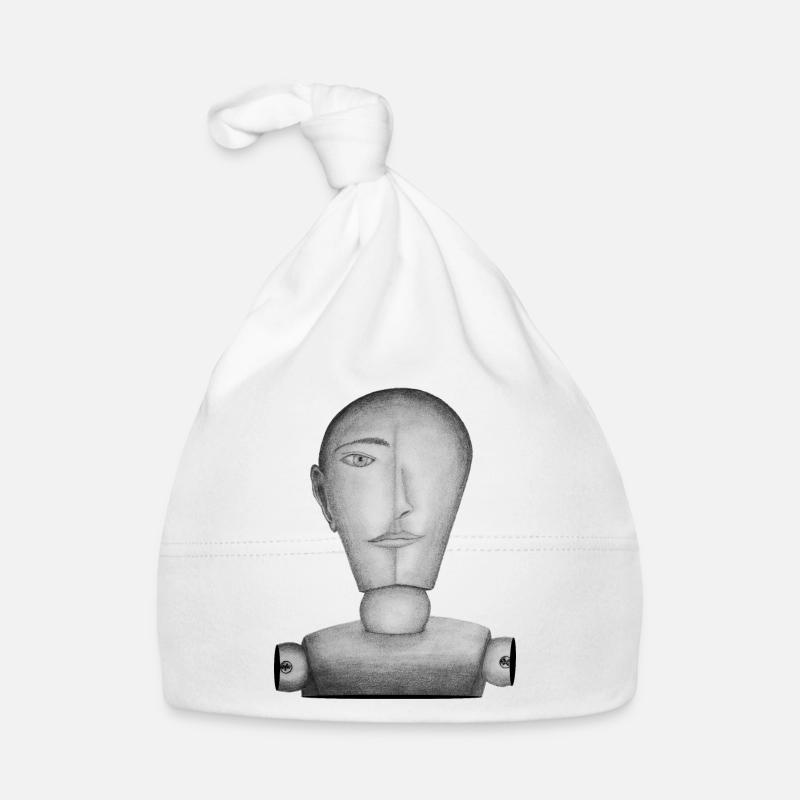 Mannequin dessiné Bonnet bio Bébé