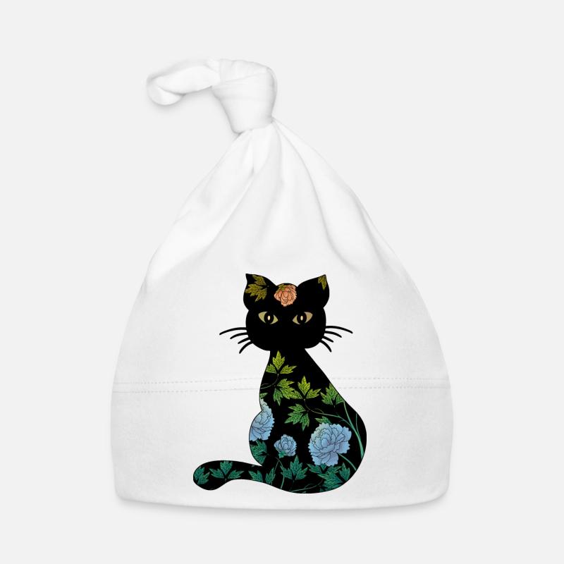 cat Organic Baby Cap
