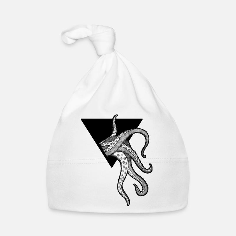 Kraken Octopus Tentacles Organic Baby Cap