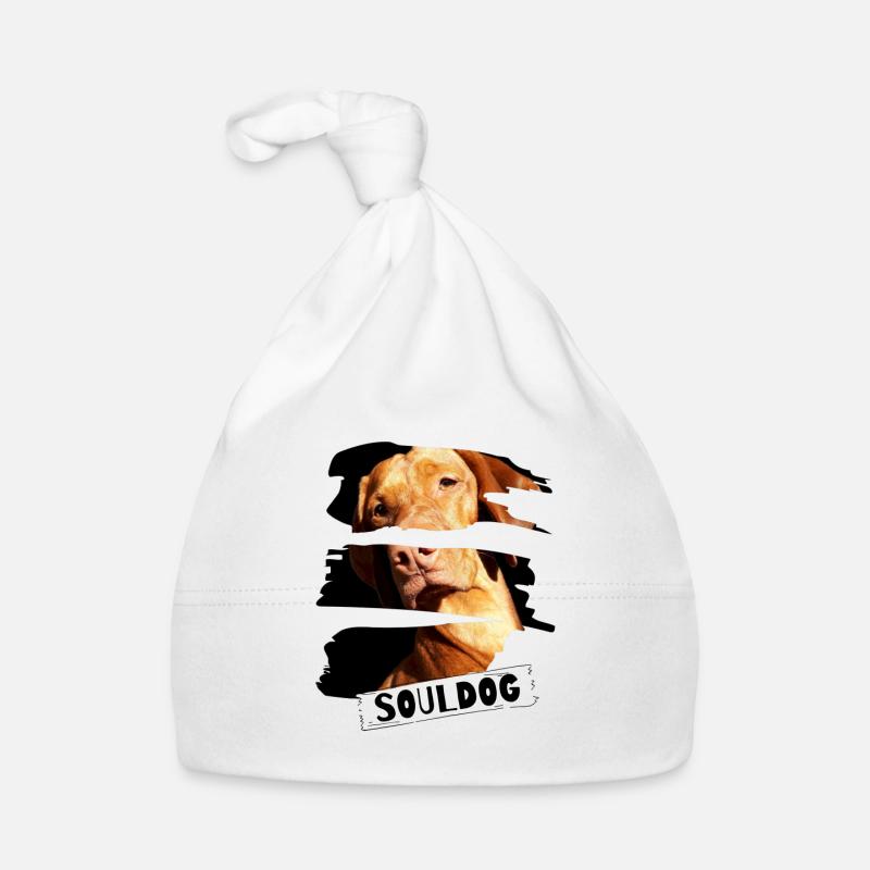 Vizsla - Souldog! - Bonnet bio Bébé - blanc