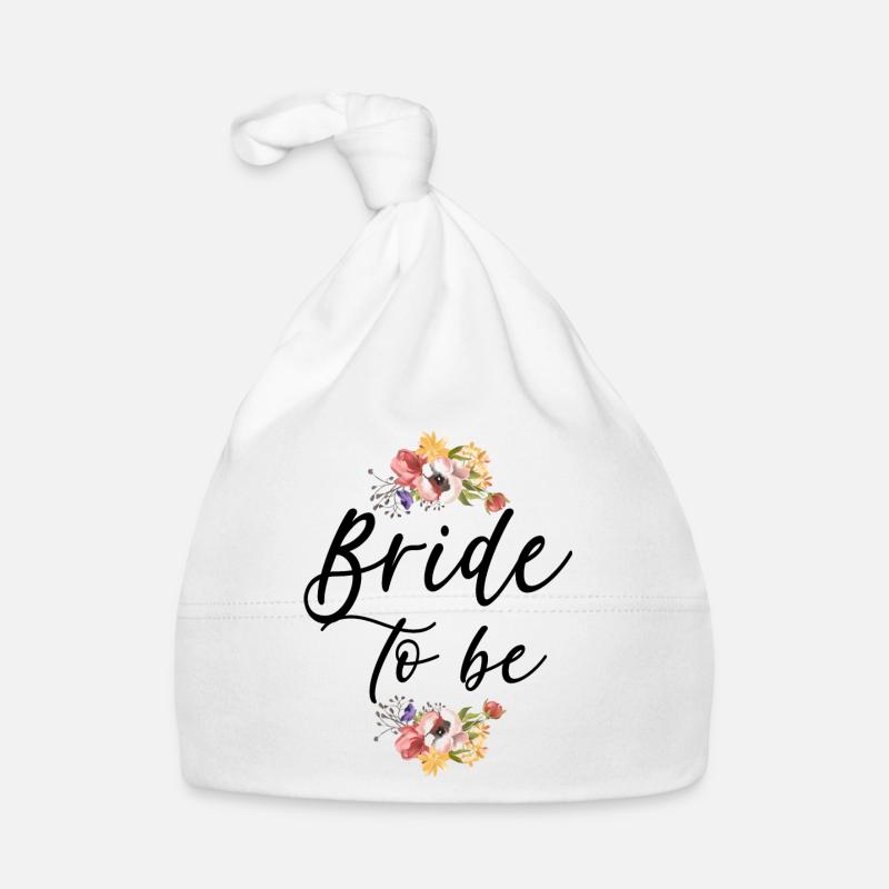 Fiançailles de mariage nuptial Bonnet bio Bébé