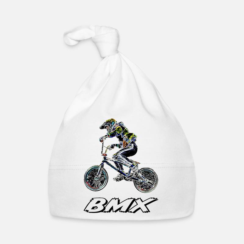 bmx racing Organic Baby Cap