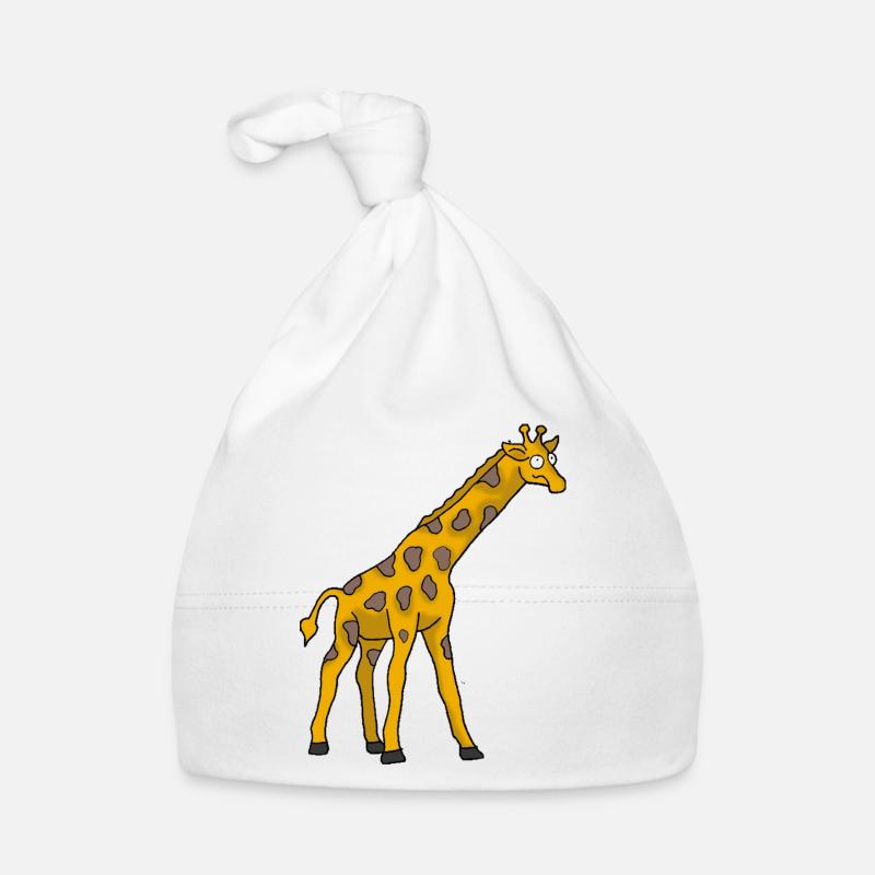 Giraffe 1 Organic Baby Cap