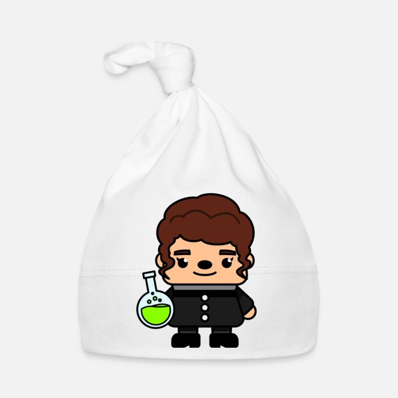 Marie Curie Wissenschaftlerin Baby Bio-Mütze