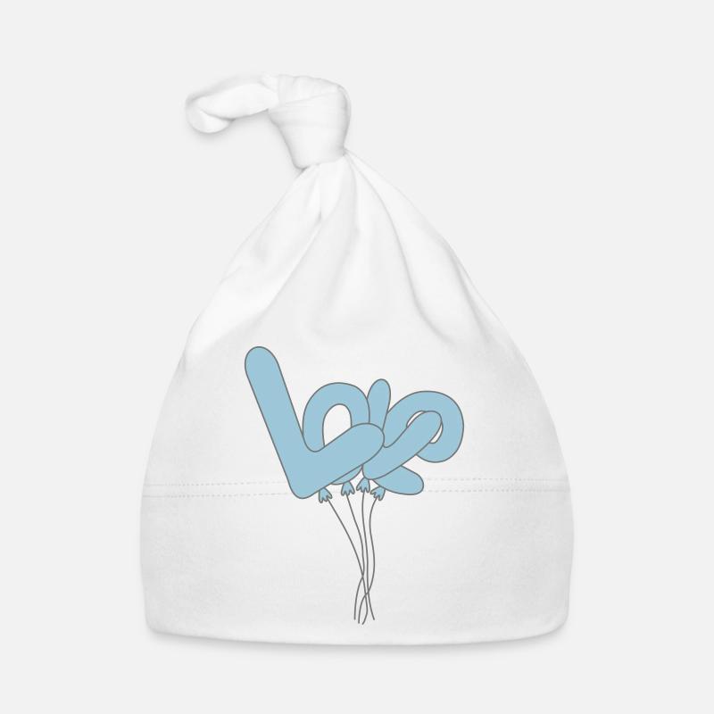 Balloon Love Organic Baby Cap