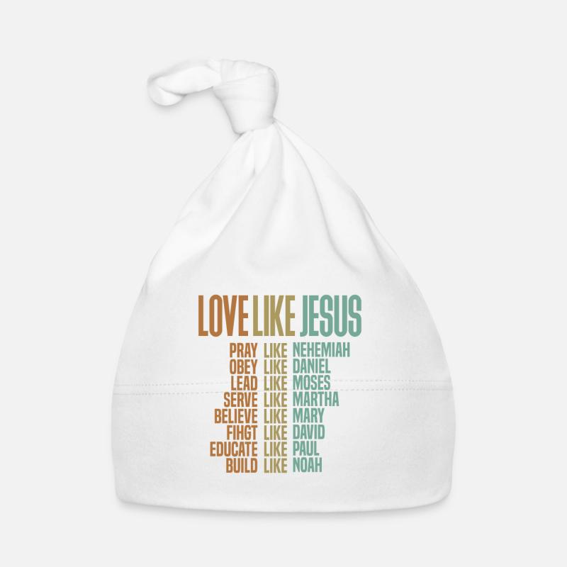 Live Like Jesus Organic Baby Cap