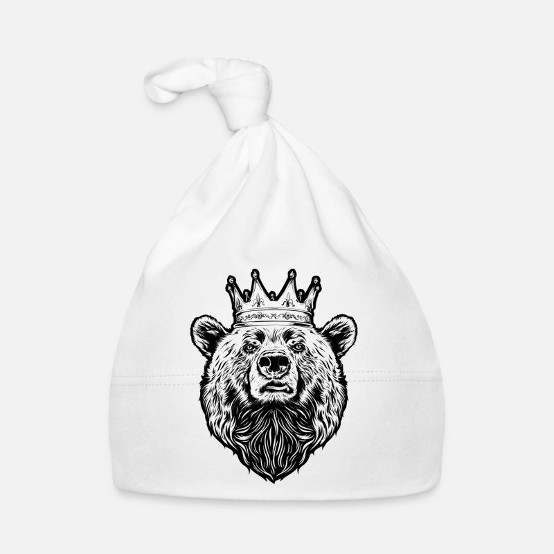 Bear Organic Baby Cap