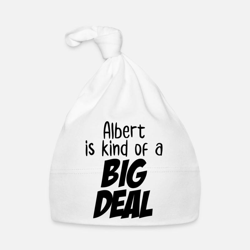 Albert ist eine Art große Sache Baby Bio-Mütze