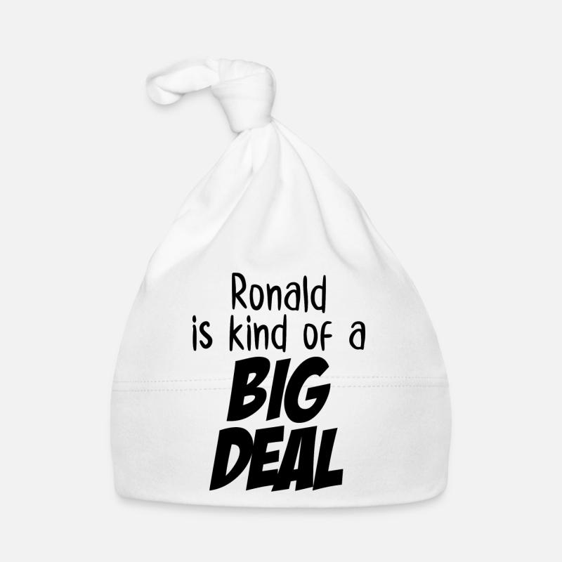 Ronald ist eine Art große Sache Baby Bio-Mütze