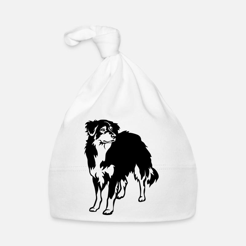 Australian Shepherd Organic Baby Cap