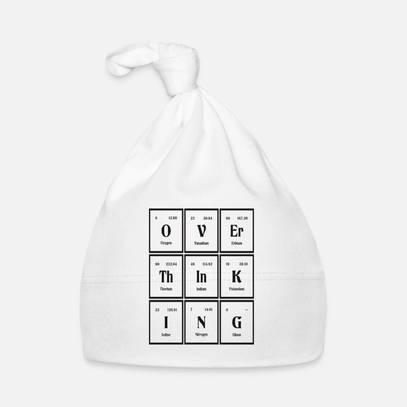 Überdenken | Periodensystem der Elemente Baby Bio-Mütze