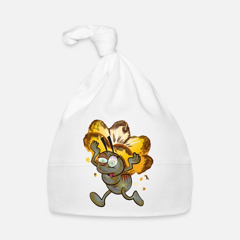 Zombie worker ant Organic Baby Cap
