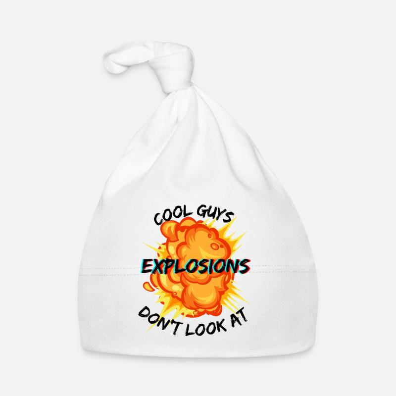 Cool guys don't look at Explosions Baby Bio-Mütze