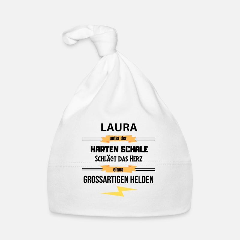Laura unter harte Schale eines Großartigen Helden Baby Bio-Mütze