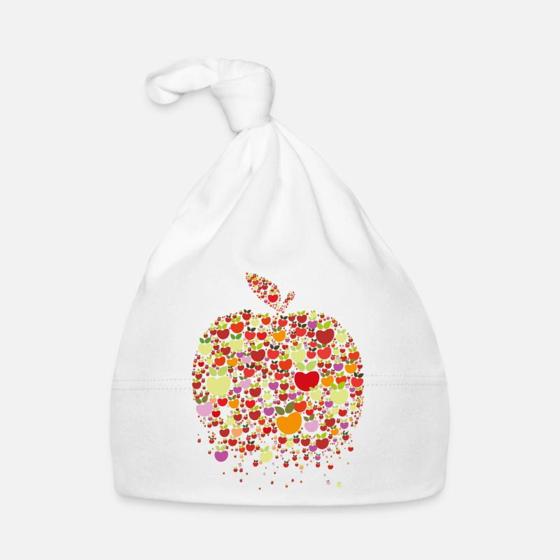 Apfel Baby Bio-Mütze
