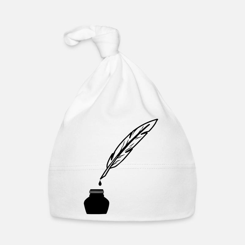 Spring as pen to write Organic Baby Cap