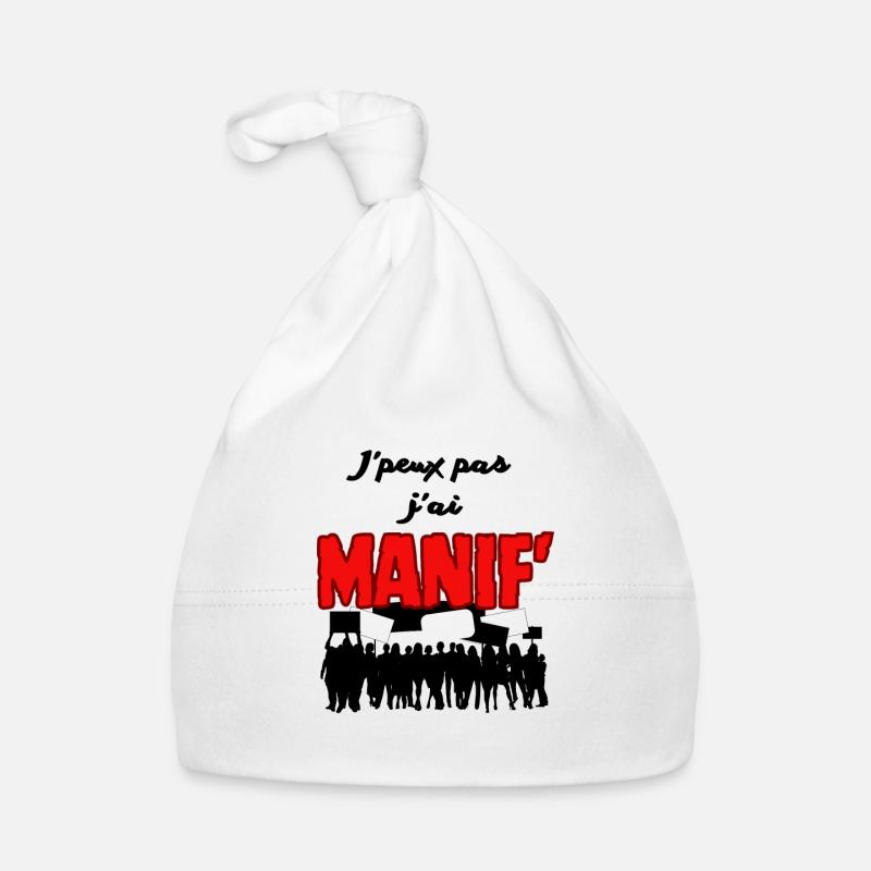 Manif - Bonnet bio Bébé - blanc