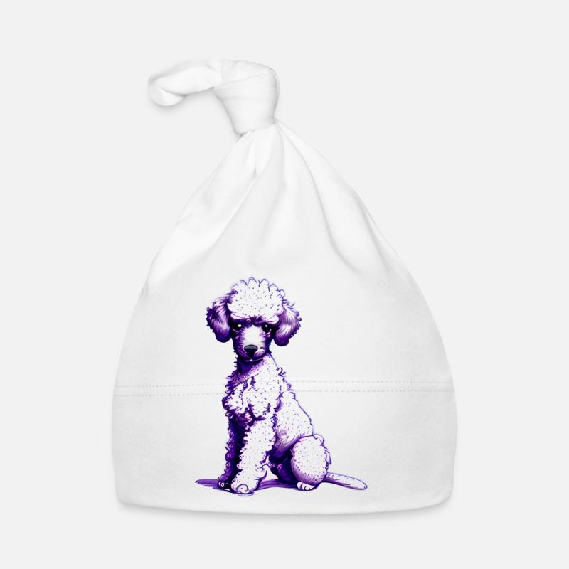 Caniche chiot propriétaire de chien caniche chiot chien amour Bonnet bio Bébé