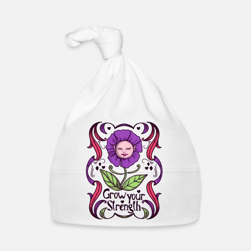 Empowerment Blumendesign Baby Bio-Mütze