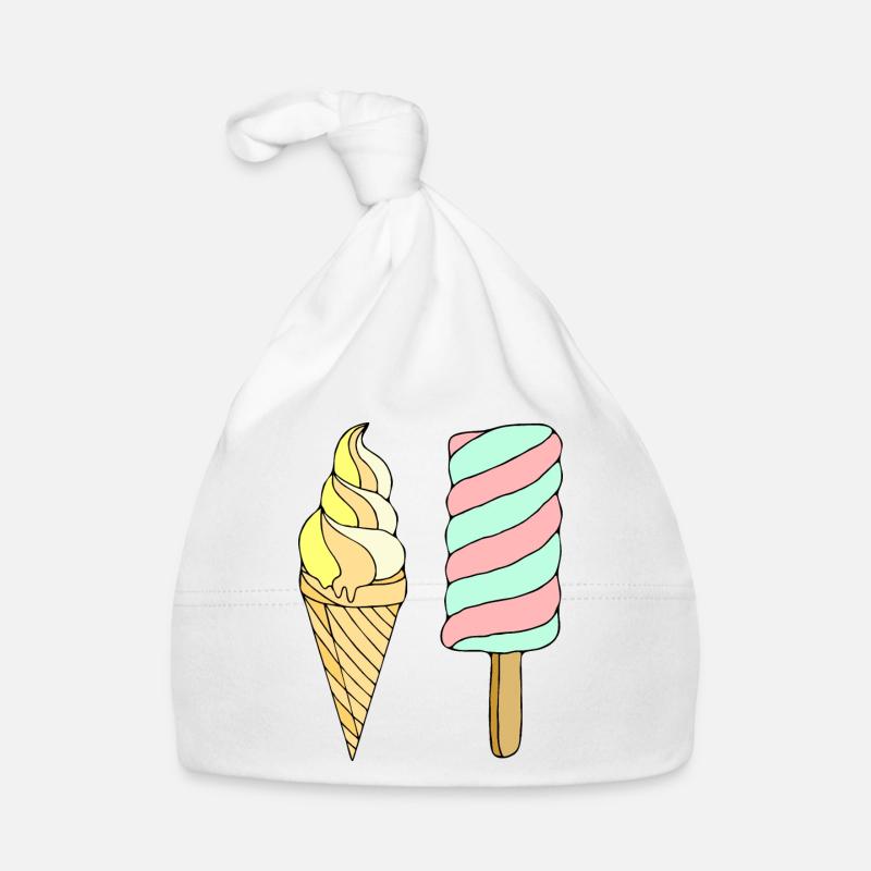 Glace Bonnet bio Bébé