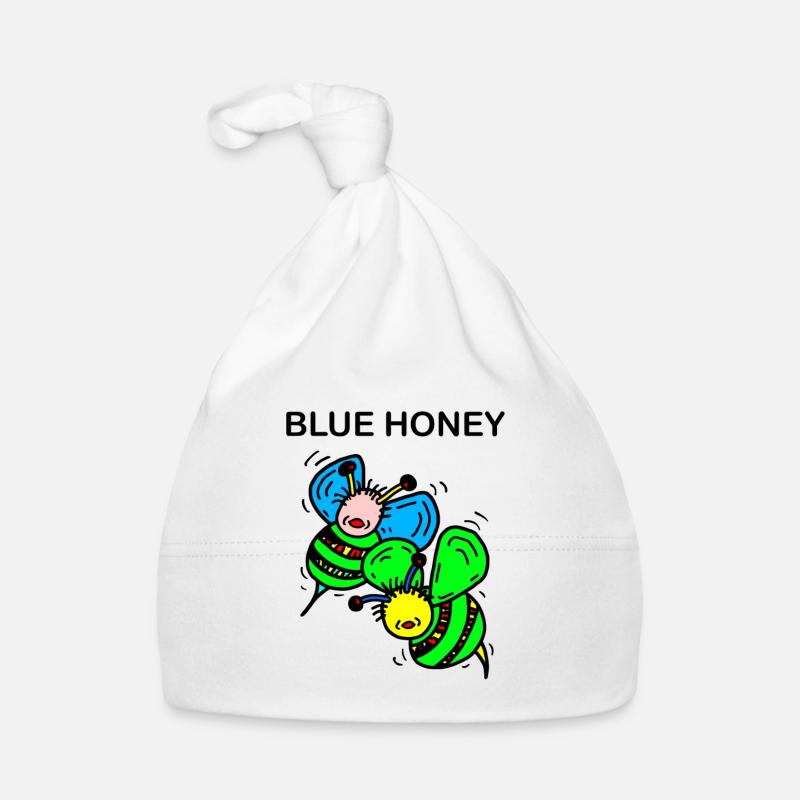 Bees Organic Baby Cap