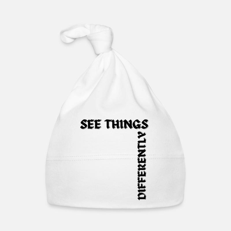 Voir les choses différemment Bonnet bio Bébé