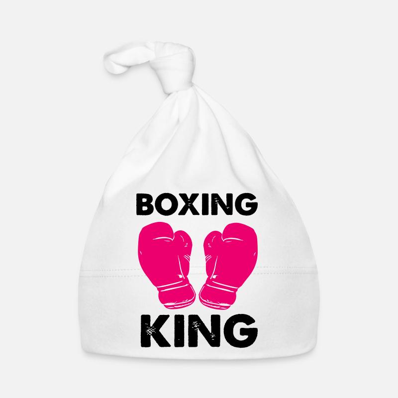 Roi de la boxe Bonnet bio Bébé
