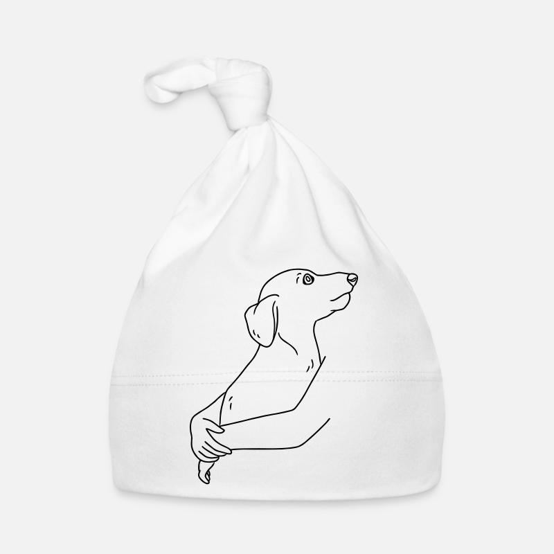amoureux des chiens Bonnet bio Bébé