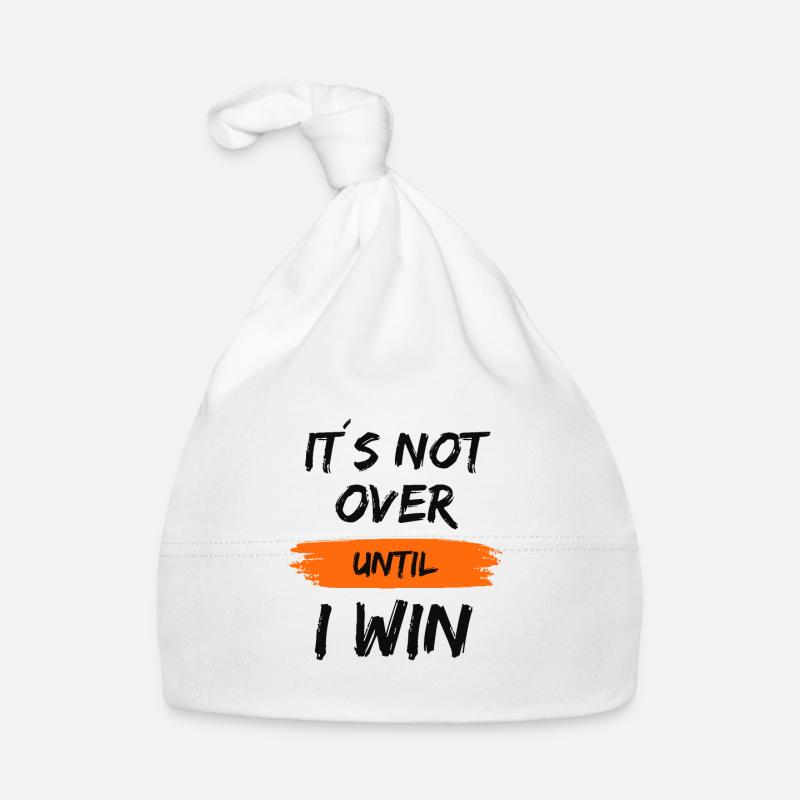 Attitude to life Challenge Self-confident Organic Baby Cap