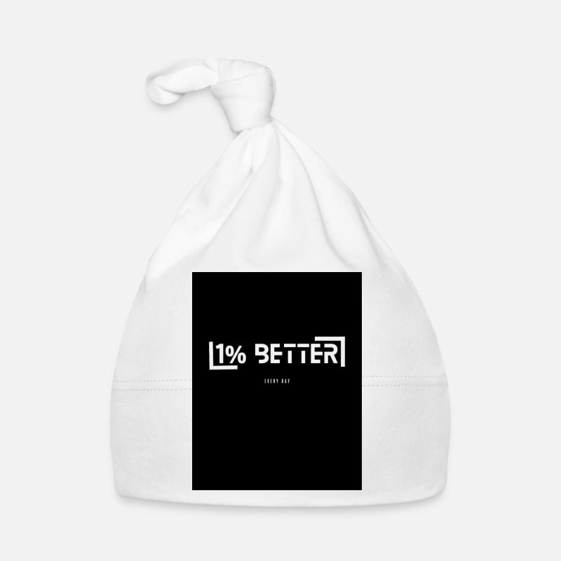 1% BETTER - every day Organic Baby Cap