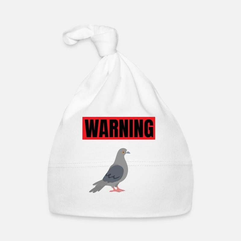 Conception de Pigeon Talk pour les amateurs de pigeons Bonnet bio Bébé